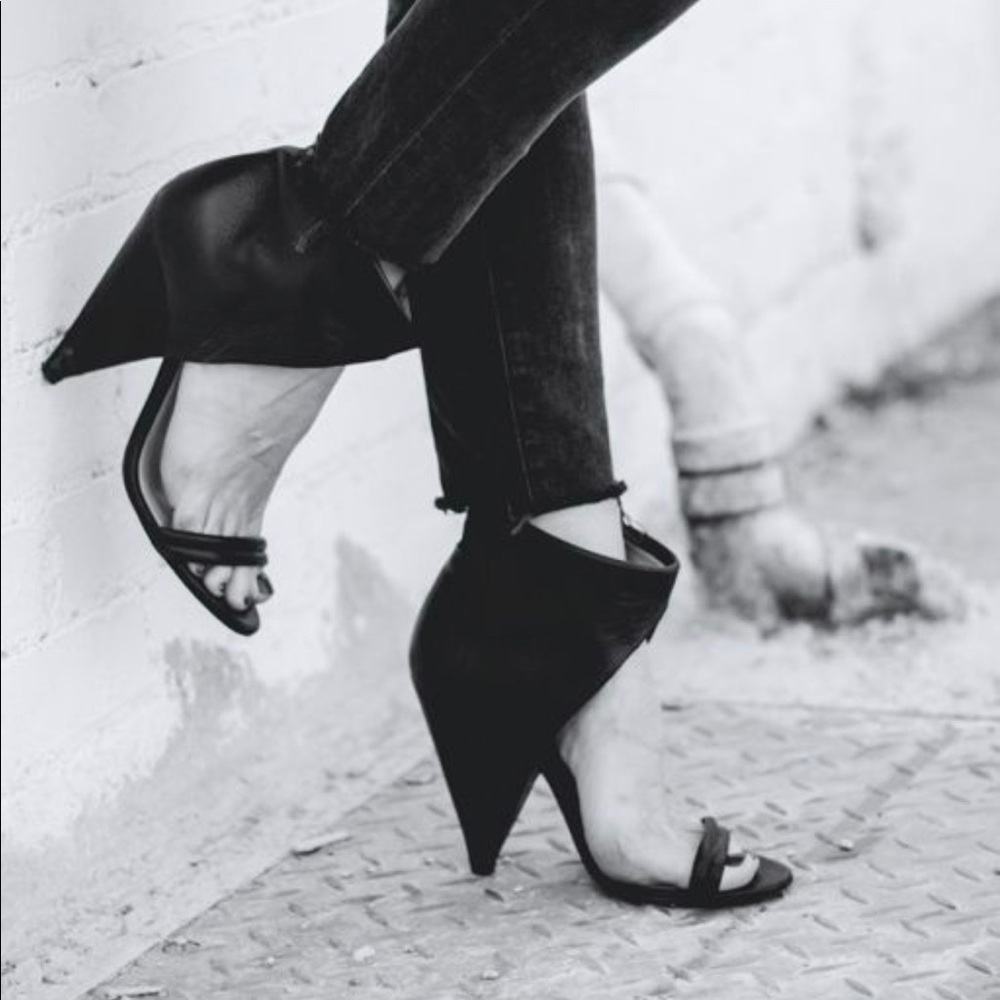 Iro come Heel sandal with net